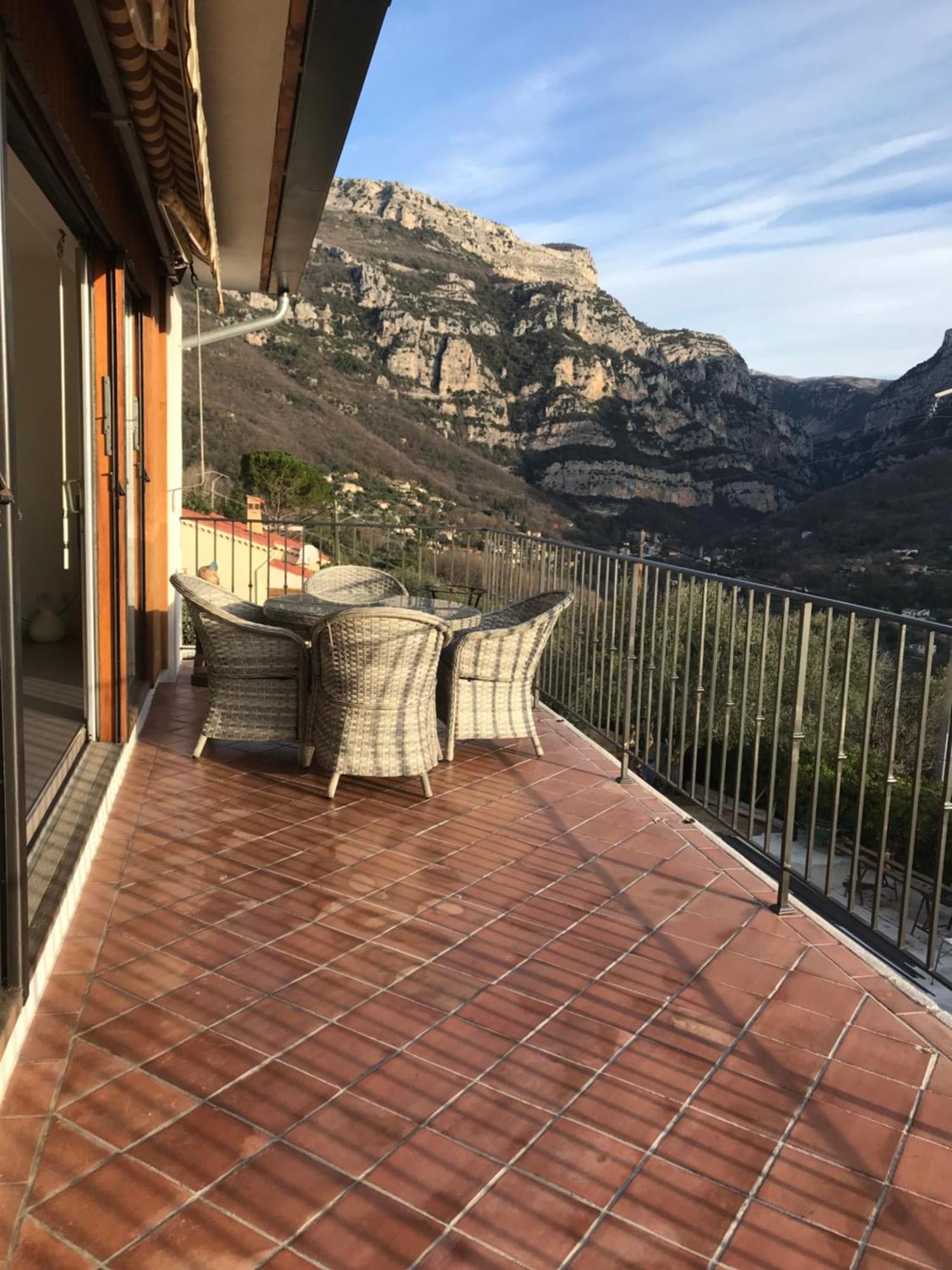 Haut De Villa Avec Vue - Le Bar Sur Loup 06 Kültér fotó